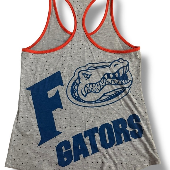 Nike Women's Gray and Orange Florida Tank Top size M - Picture 4 of 4